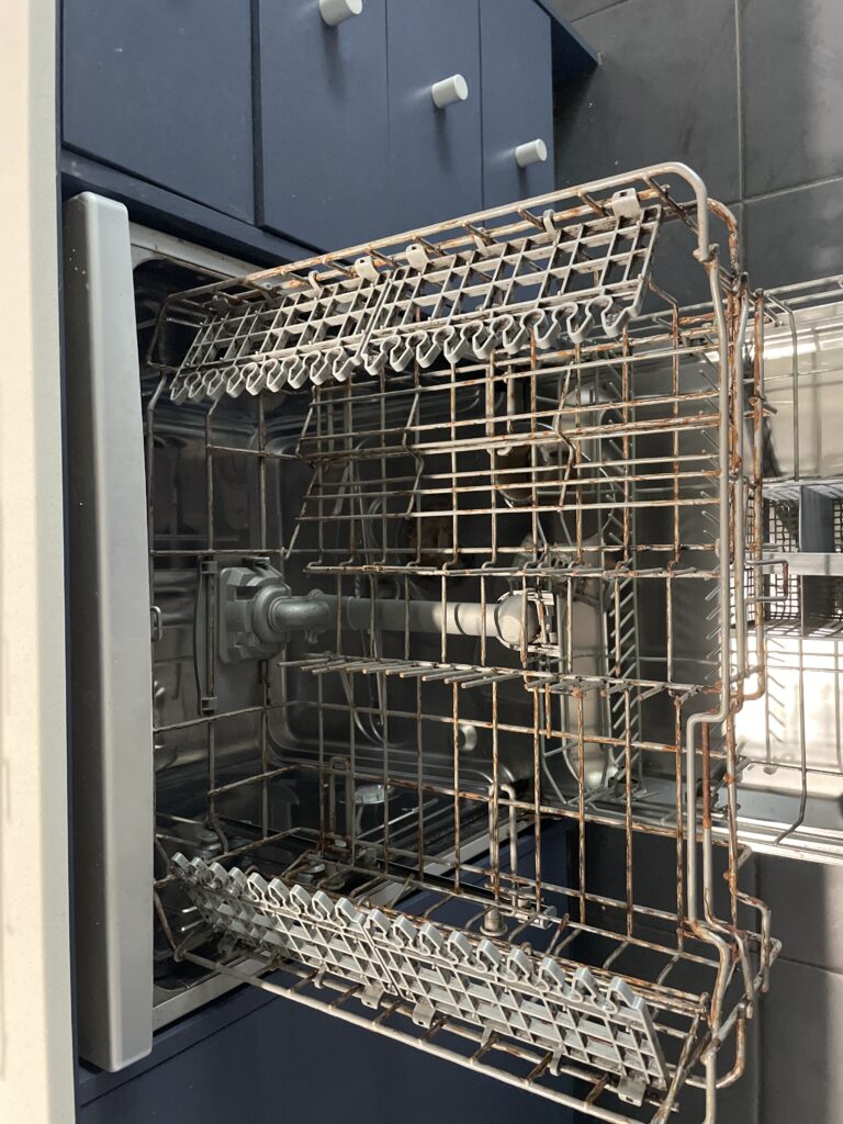 First Visit – Dishwasher Rack Inspection