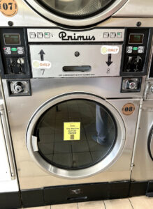 Technician repairing an appliance