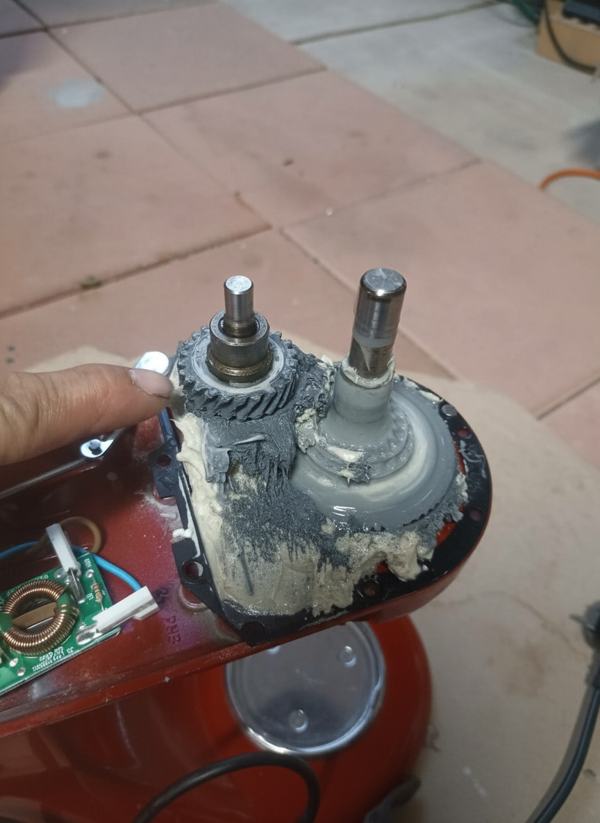 Technician with tools