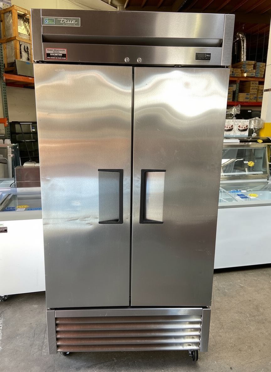 Technician repairing an appliance